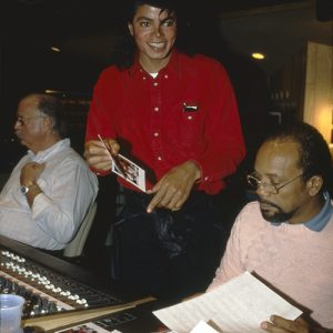Michael Jackson Bad album recording session 1987
