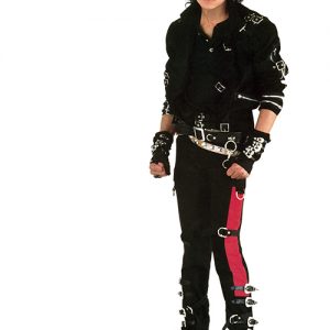 Michael Jackson Bad album cover photo shoot