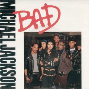 Michael Jackson - Bad single cover