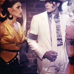 Michael Jackson on set of Smooth Criminal short film shoot