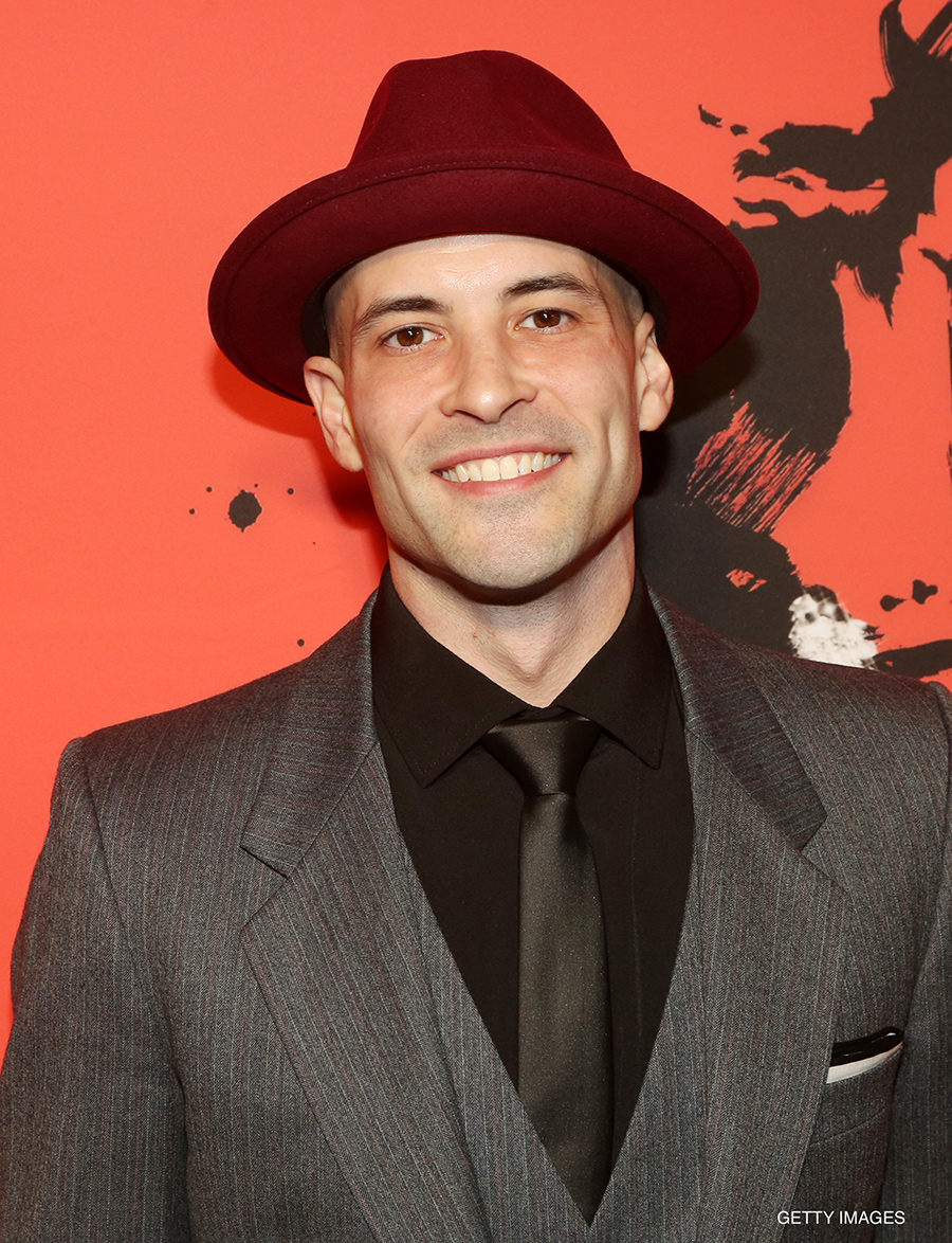 Kyle Robinson, an ensemble cast member of MJ the Musical, attends opening night at the Neil Simon Theatre in New York, NY, on February 1, 2022.