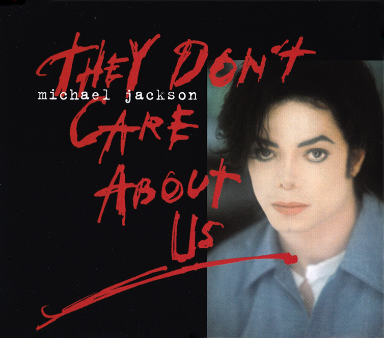 Michael Jackson - They Don't Care About Us single cover