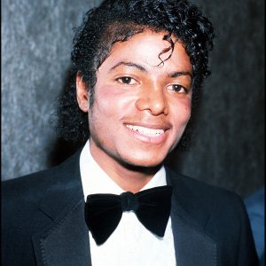 Michael Jackson attends an event in the 1980s.