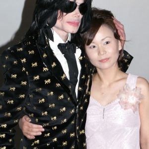Michael Jackson and a fan