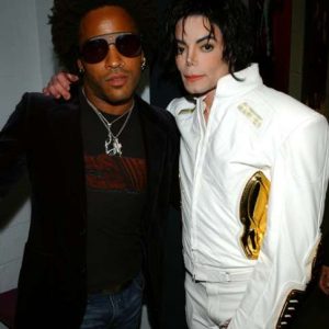 Lenny Kravitz and Michael Jackson