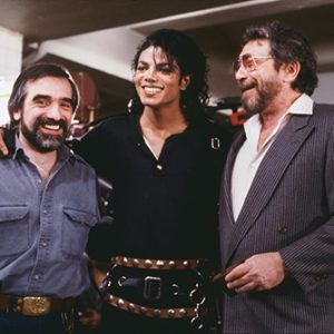 Michael Jackson, Martin Scorsese and Walter Yetnikoff Bad short film 1987